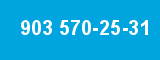 903 570-25-31 903 570-25-31